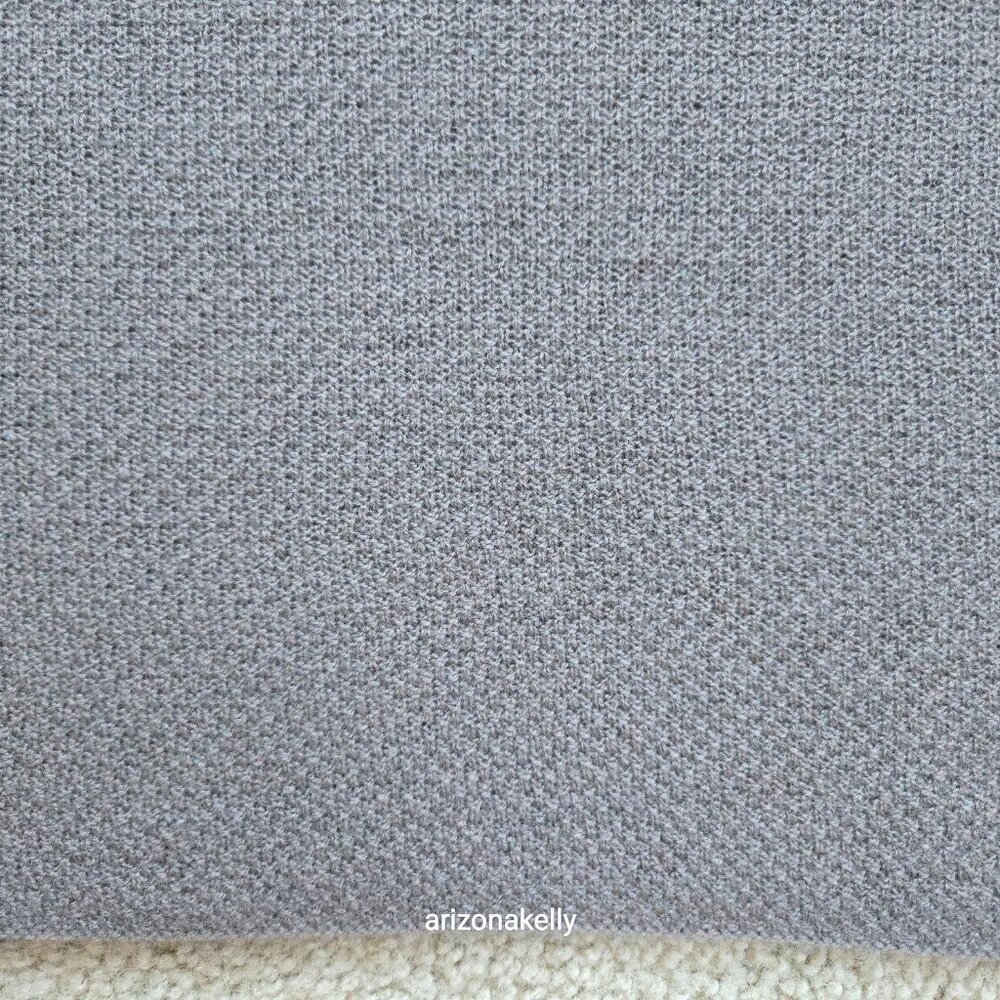 Cashmere Basketweave Textured Knit Scarf Tan Taupe Brown Doliearo Dolieato Love - Picture 6 of 12